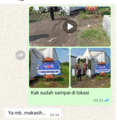 Pengiriman Karangan Bunga Gombang Bogorejo