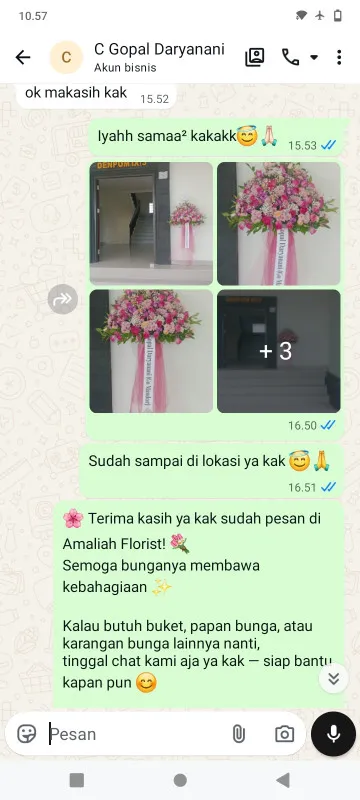 Pengiriman Karangan Bunga Gombang Bogorejo