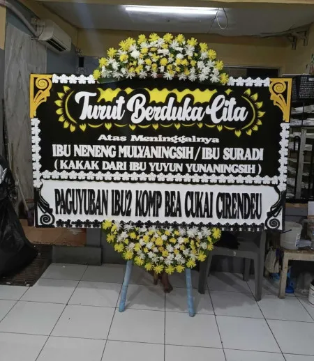 Papan Bunga Duka Gombang Bogorejo